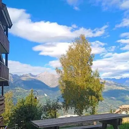 Apartment 2 Pieces - Coin Montagne - Aux Pieds La Plagne